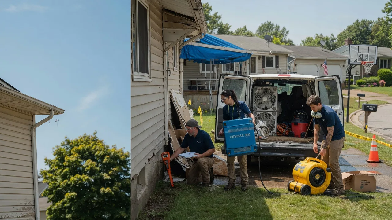 Ceiling Leak Cleanup in Ellsworth, IA near me
